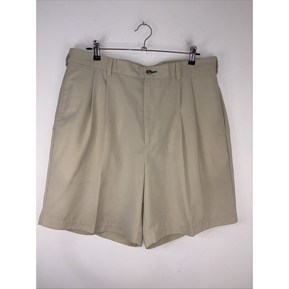 Men's‎ Tommy Hilfiger Golf shorts, Beige, size 38 100% Polyester, pockets Y2K